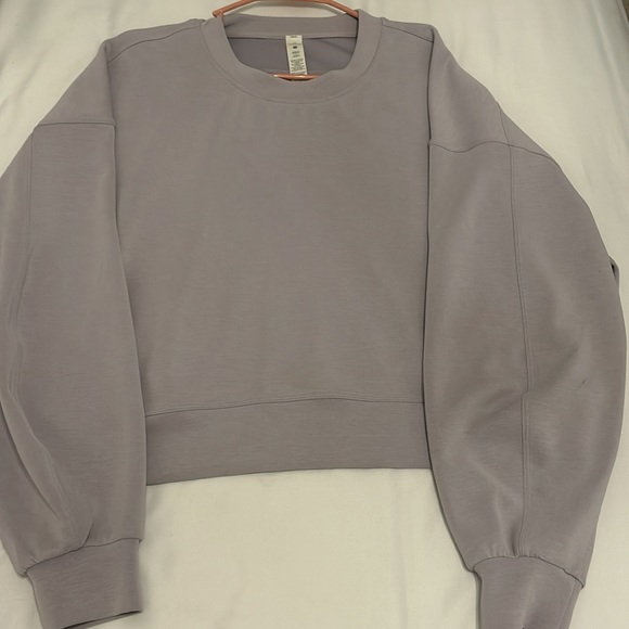 Lululemon softreme cropped crewneck - Lavender - Picture 3 of 3